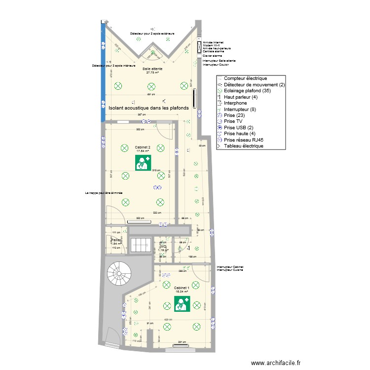 Fleurus Electricité. Plan de 0 pièce et 0 m2