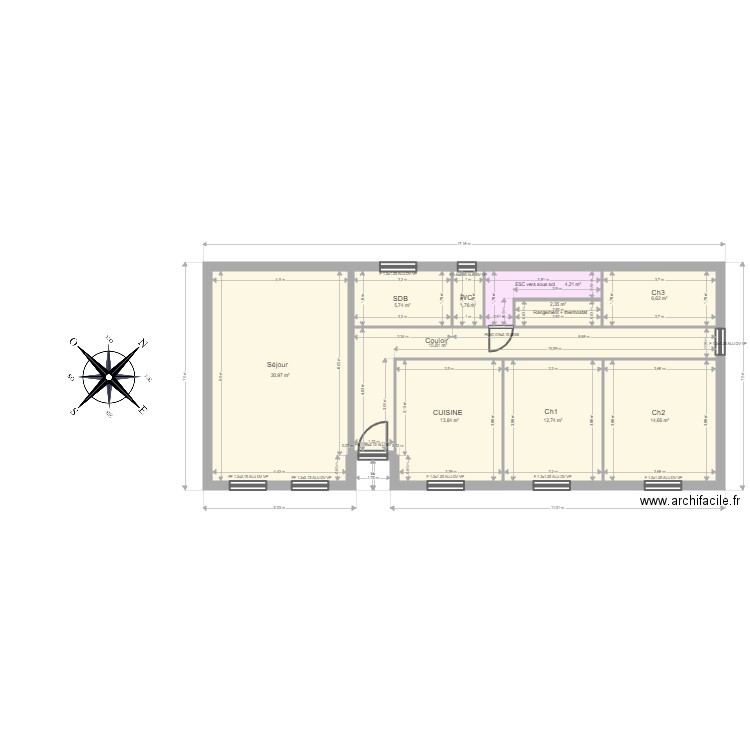GHERARDI. Plan de 0 pièce et 0 m2