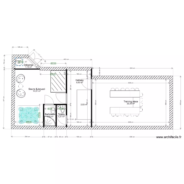 Institut Liyah Paris. Plan de 