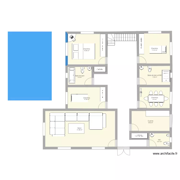 Maison9. Plan de Maison9. Plan de