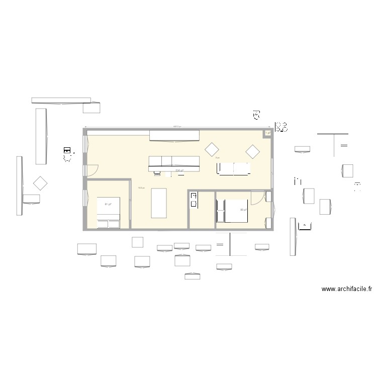 5093 Chambord Option 21. Plan de 0 pièce et 0 m2