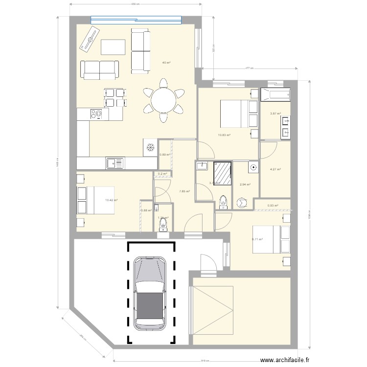 PLAIN PIED solis ESSAI 2. Plan de 0 pièce et 0 m2