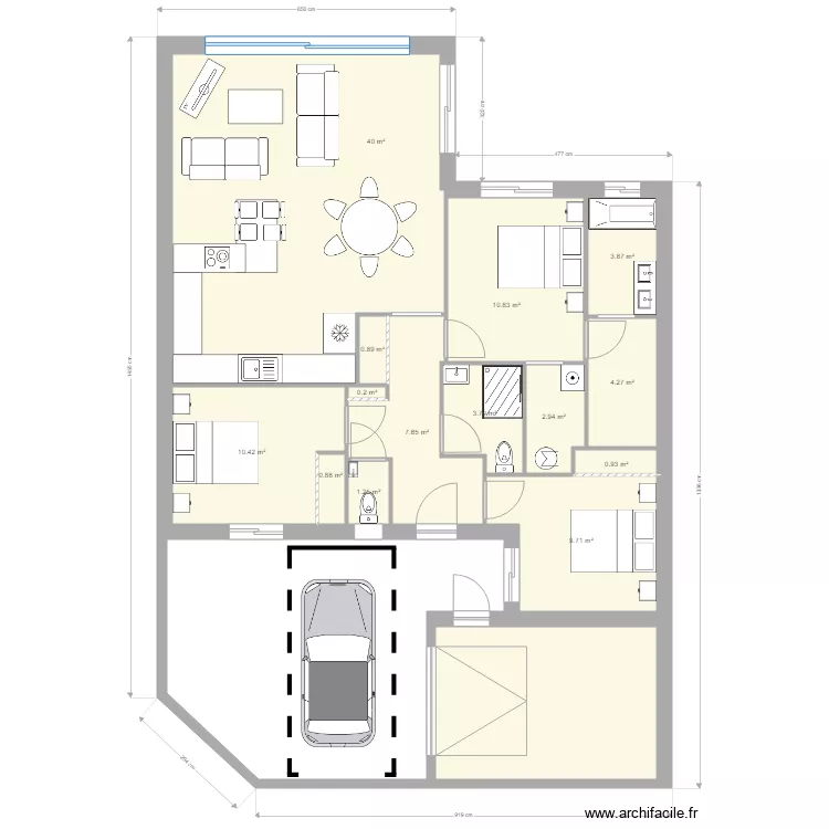 PLAIN PIED solis ESSAI 2. Plan de 