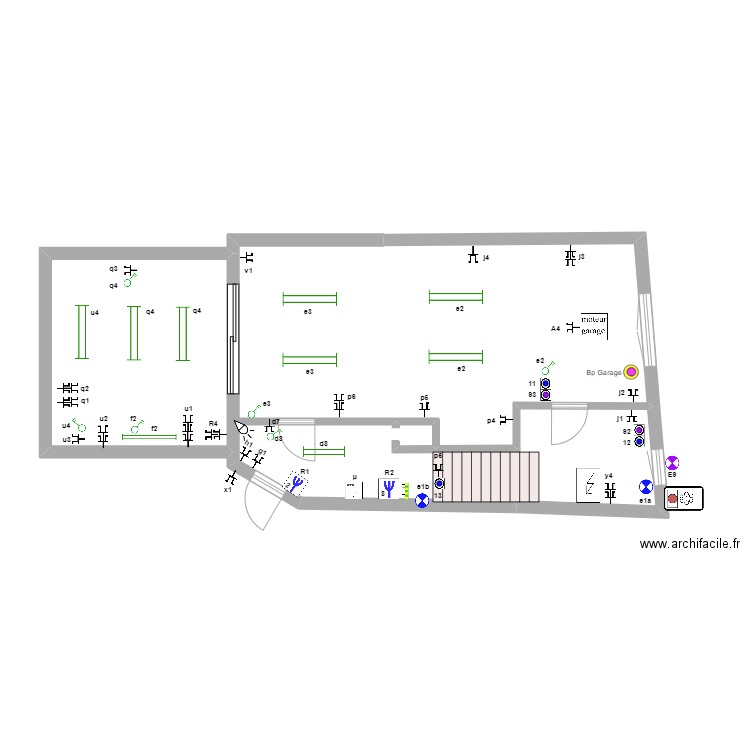 Oli garage sans fil corrigé  18-08-2023 105a fin fin fin. Plan de 8 pièces et 109 m2