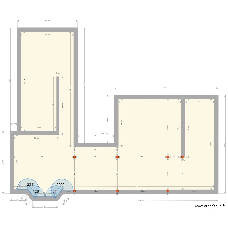 Villa Nkhilette NBT - 2ème Etage. Plan de 1 pièce et 140 m2