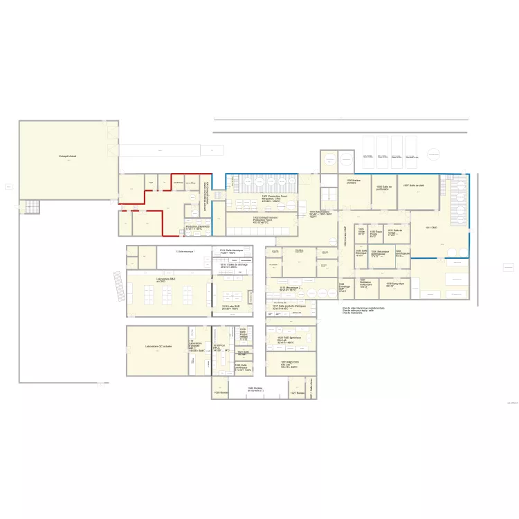 V181 Agrandissement 18 000p2 V1. Plan de V181 Agrandissement 18 000p2 V1. Plan de
