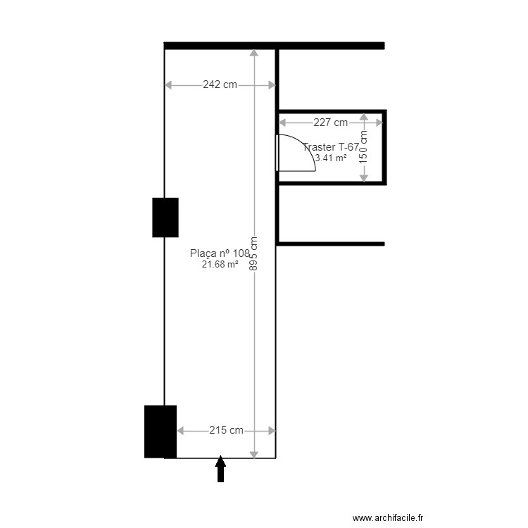 ED L HORTAL ESCALA III 4 1. Plan de 4 pièces et 49 m2