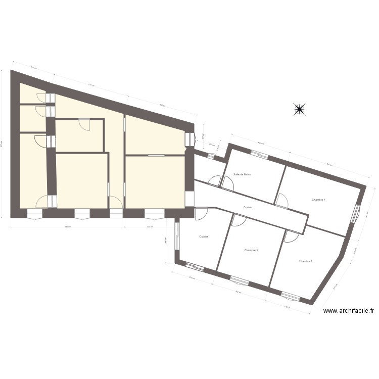 11 croix du coq. Plan de 0 pièce et 0 m2