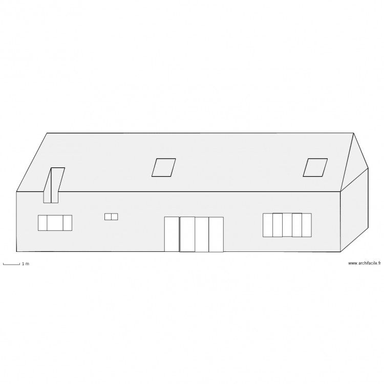 Facade AR 01. Plan de 0 pièce et 0 m2