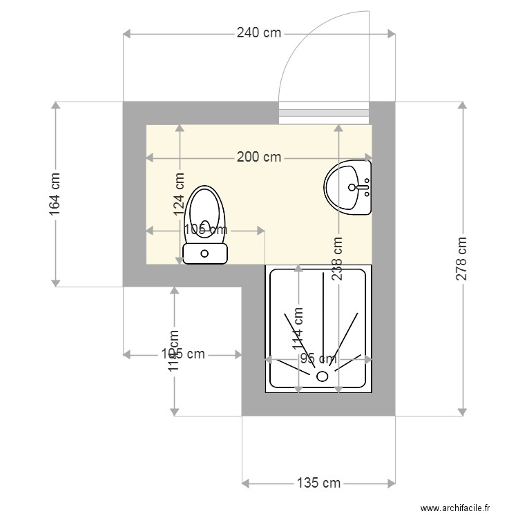 MOUNIER Daniel sdb avant. Plan de 0 pièce et 0 m2