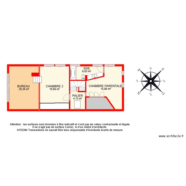 BI 7987 ETAGE . Plan de 0 pièce et 0 m2