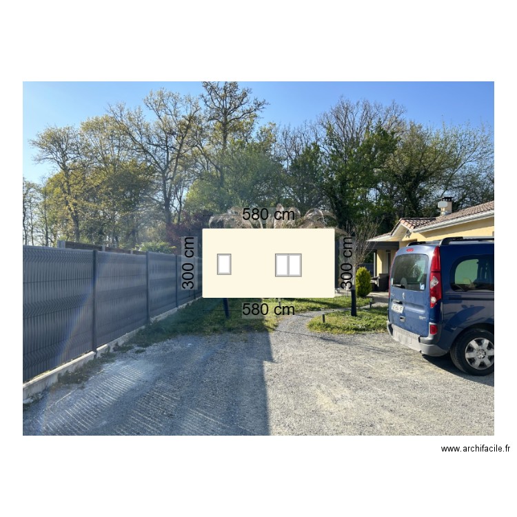 dependance 1. Plan de 0 pièce et 0 m2