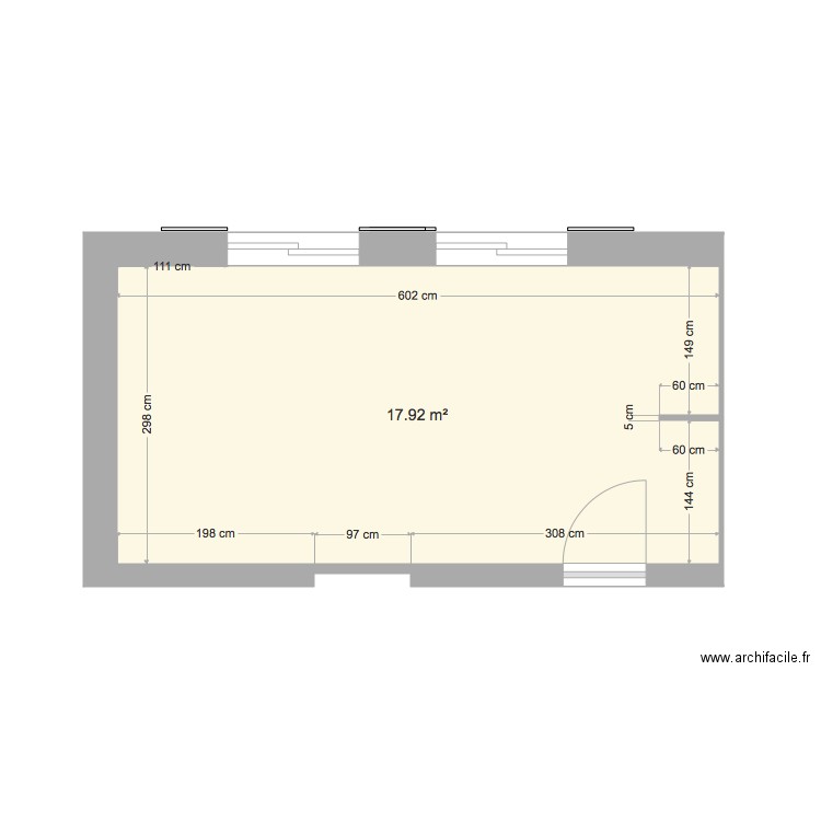 chambre EST 2 étage. Plan de 0 pièce et 0 m2