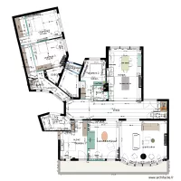 appartement THILLOY Plan Ma&ccedil;onnerie
