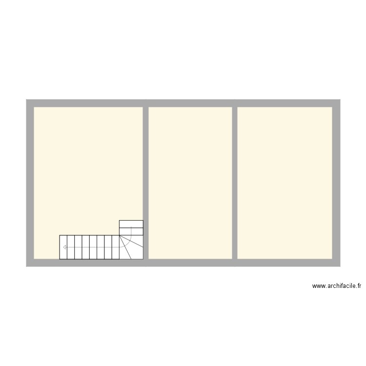 BENOIT  ROMILLE. Plan de 0 pièce et 0 m2