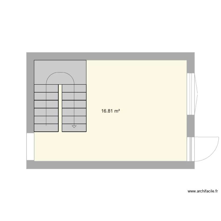 salon . Plan de 