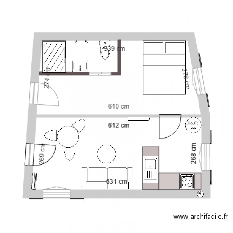 Pascale Branne. Plan de 0 pièce et 0 m2