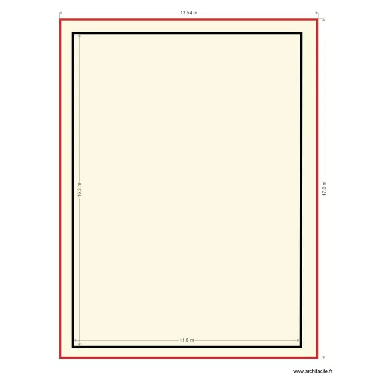 premier hangar vue en plan. Plan de premier hangar vue en plan. Plan de