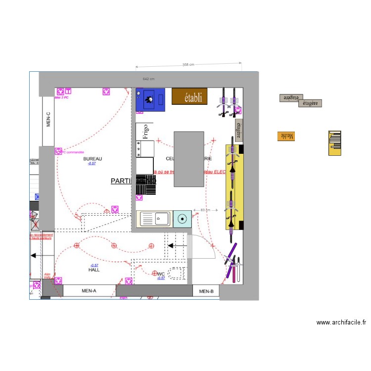 cellier V2. Plan de 0 pièce et 0 m2