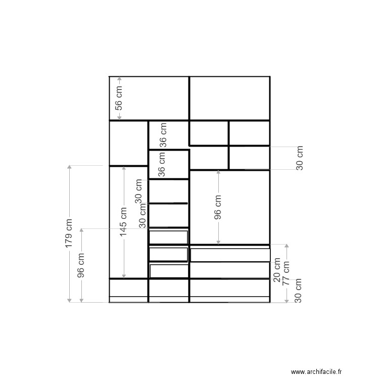 placrds juliette. Plan de 0 pièce et 0 m2