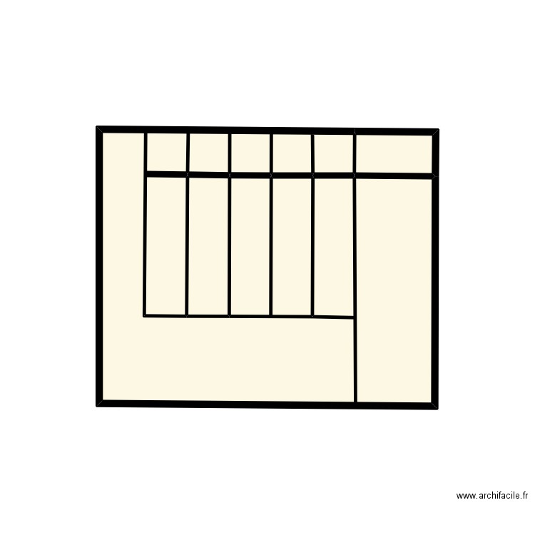 Verrière. Plan de 0 pièce et 0 m2