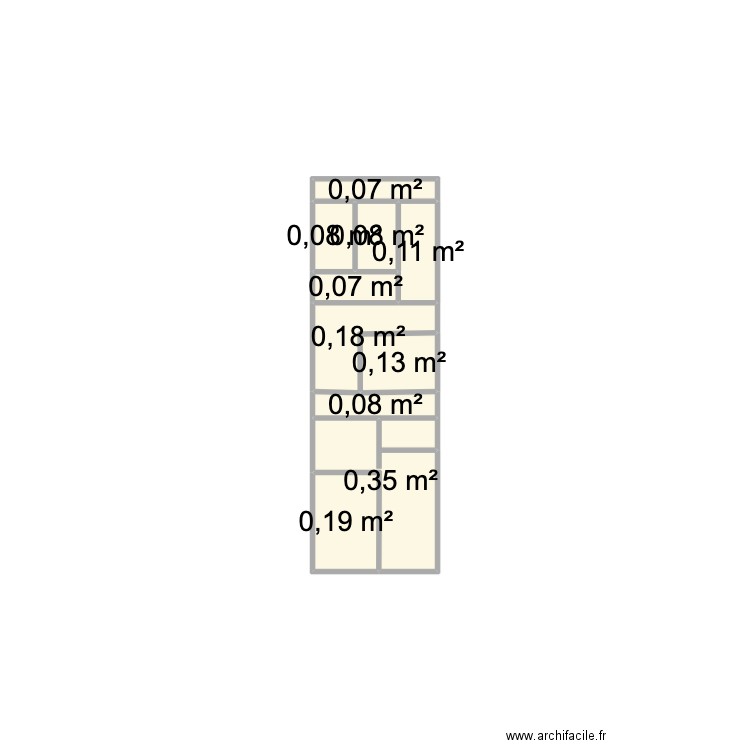 etagere salon. Plan de 0 pièce et 0 m2
