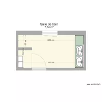 Salle de bain actuelle