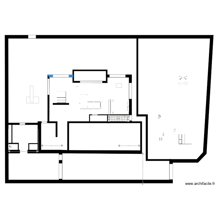 etage final. Plan de 