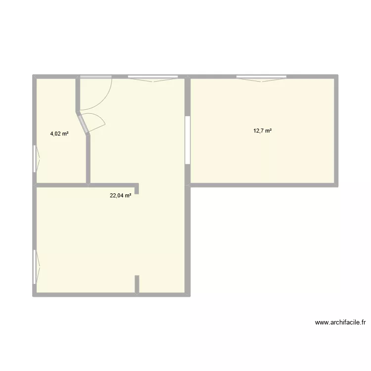 appart albi. Plan de 