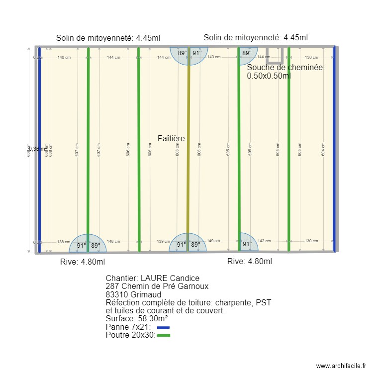 Plan LAURE. Plan de 0 pièce et 0 m2