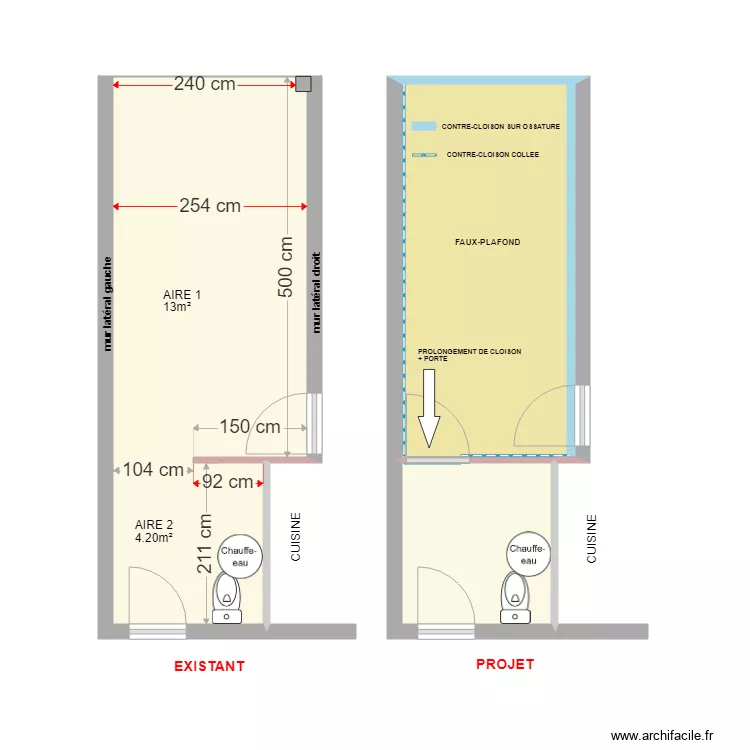 MARTIN LAURE. Plan de 