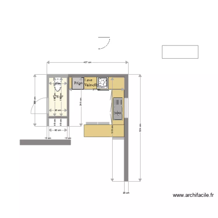 cuisine Maryline et benoit 2. Plan de 