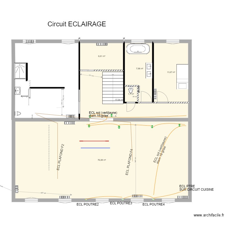 ECLAIRAGE. Plan de 0 pièce et 0 m2