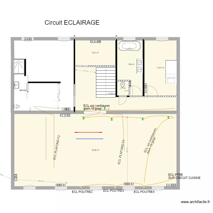 ECLAIRAGE. Plan de ECLAIRAGE. Plan de