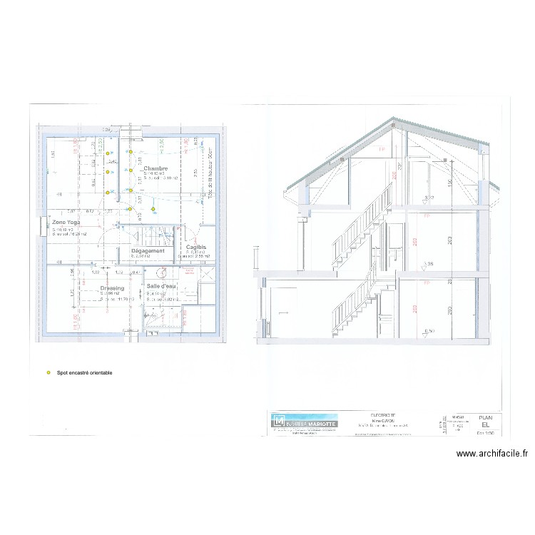 GUYON COMBLES. Plan de 0 pièce et 0 m2
