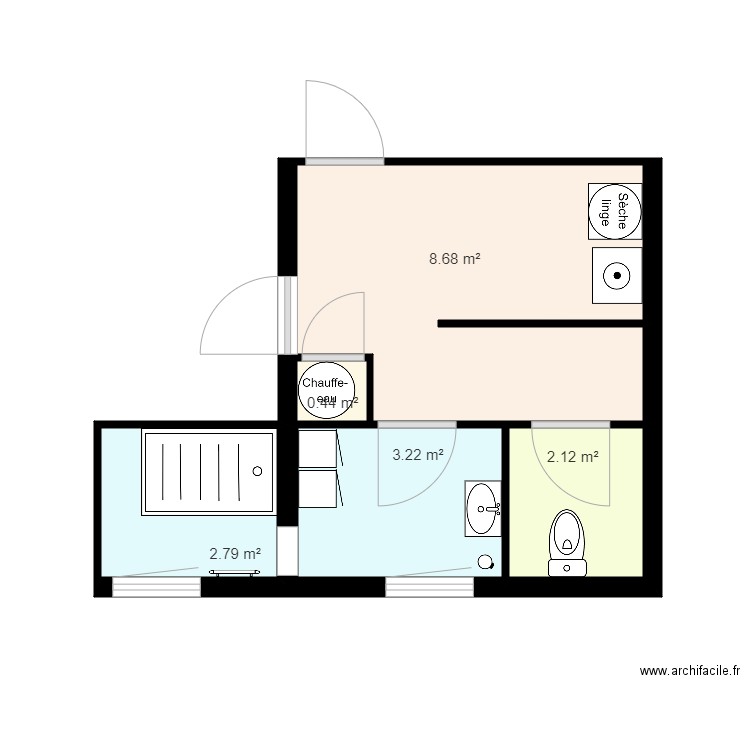 MULLER Stéphanie Projet. Plan de 0 pièce et 0 m2