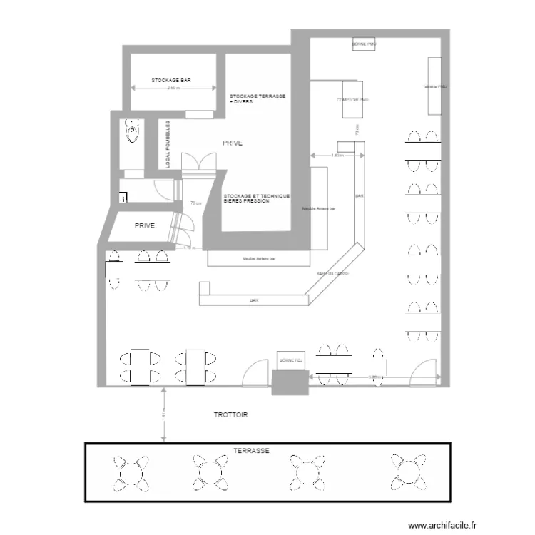 LE CHEVERNY. Plan de 
