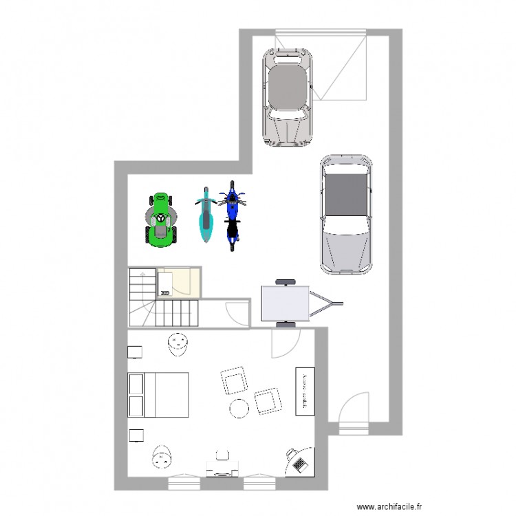 Lelièvre . Plan de 0 pièce et 0 m2