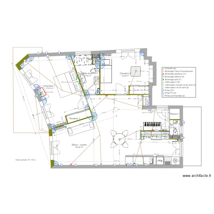 Chauvet Nice prop 6. Plan de 0 pièce et 0 m2