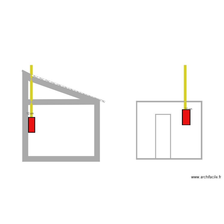 salle de bain avec Initia. Plan de 0 pièce et 0 m2