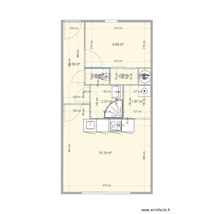 guidel nu5. Plan de 0 pièce et 0 m2