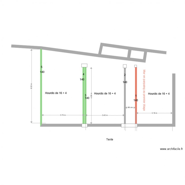 sci les trois villiers. Plan de 0 pièce et 0 m2