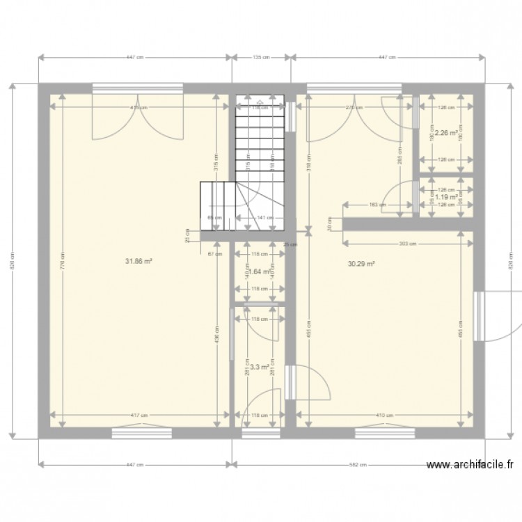 Louana Rez Bon Après travaux. Plan de 0 pièce et 0 m2