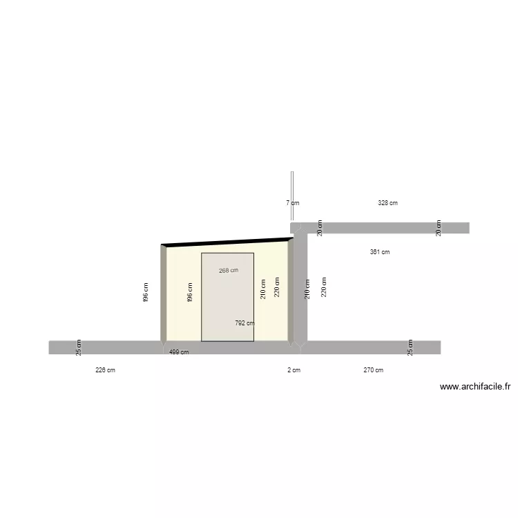 Cabanon. Plan de Cabanon. Plan de