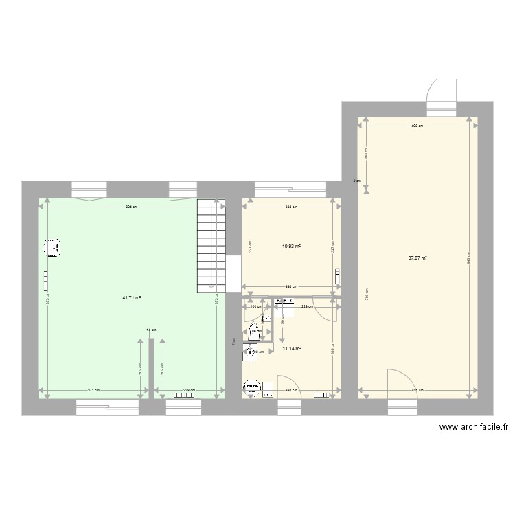 Maison. Plan de 0 pièce et 0 m2