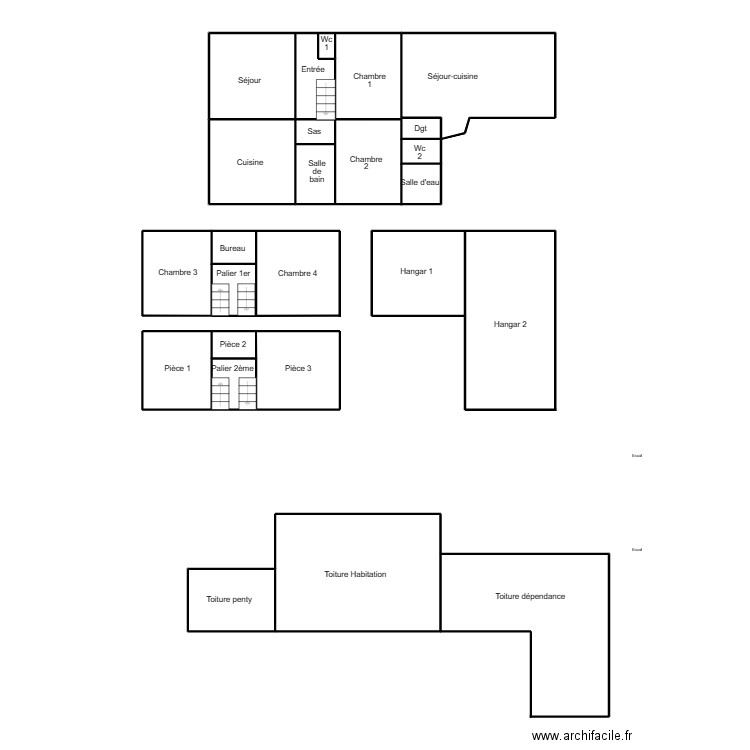 DOUARNENEZ BERELOWITCH. Plan de 0 pièce et 0 m2