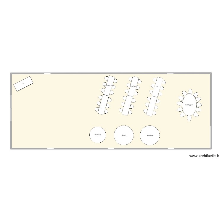 Plan de table Mariage . Plan de 0 pièce et 0 m2