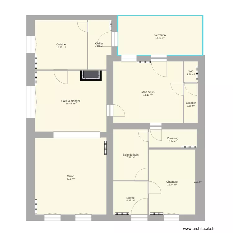 Maison. Plan de Maison. Plan de