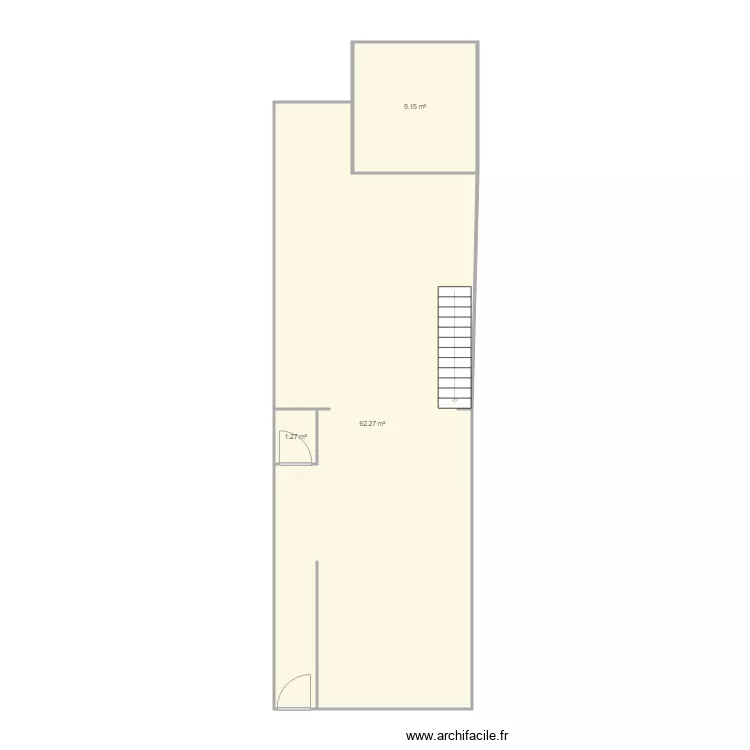 Maison de Davide bas . Plan de 