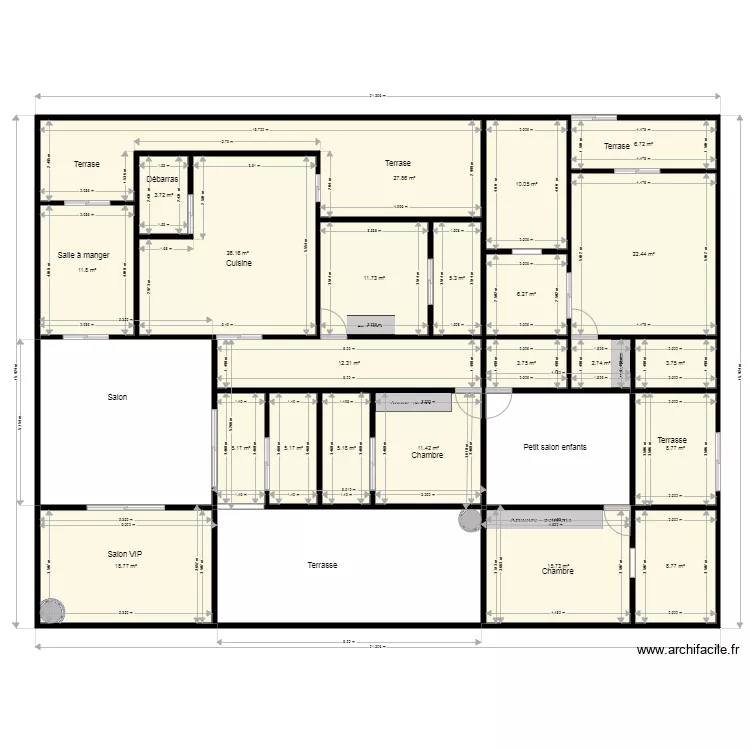 Plan bernard. Plan de 